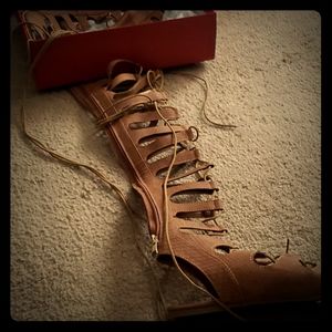 Lace Up Sandals